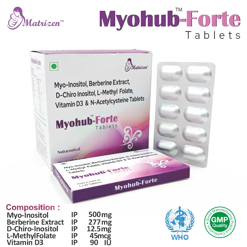 Grape Seed Extract + Inositol + Multivitamin Tablet at the best price in PCD Pharma Franchise for Herbal and Nutritional Supplement.